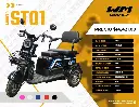 Triciclo Electrico  Mod. ST01, Color Negro