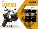 Motocicleta  Mod. XR150, Color Gris