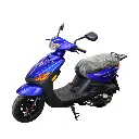Motocicleta  Mod. ZK125, Color Azul