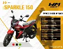 Motocicleta  Mod. SPARKLE150 , Color Verde