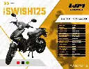 Motocicleta  Mod. SWISH125, Color Negro